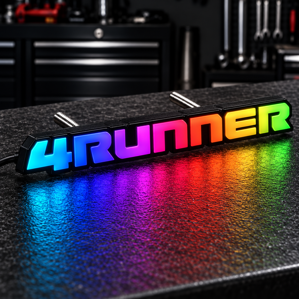 Custom RGB Car Badge - Customized RGB Badge Your Way