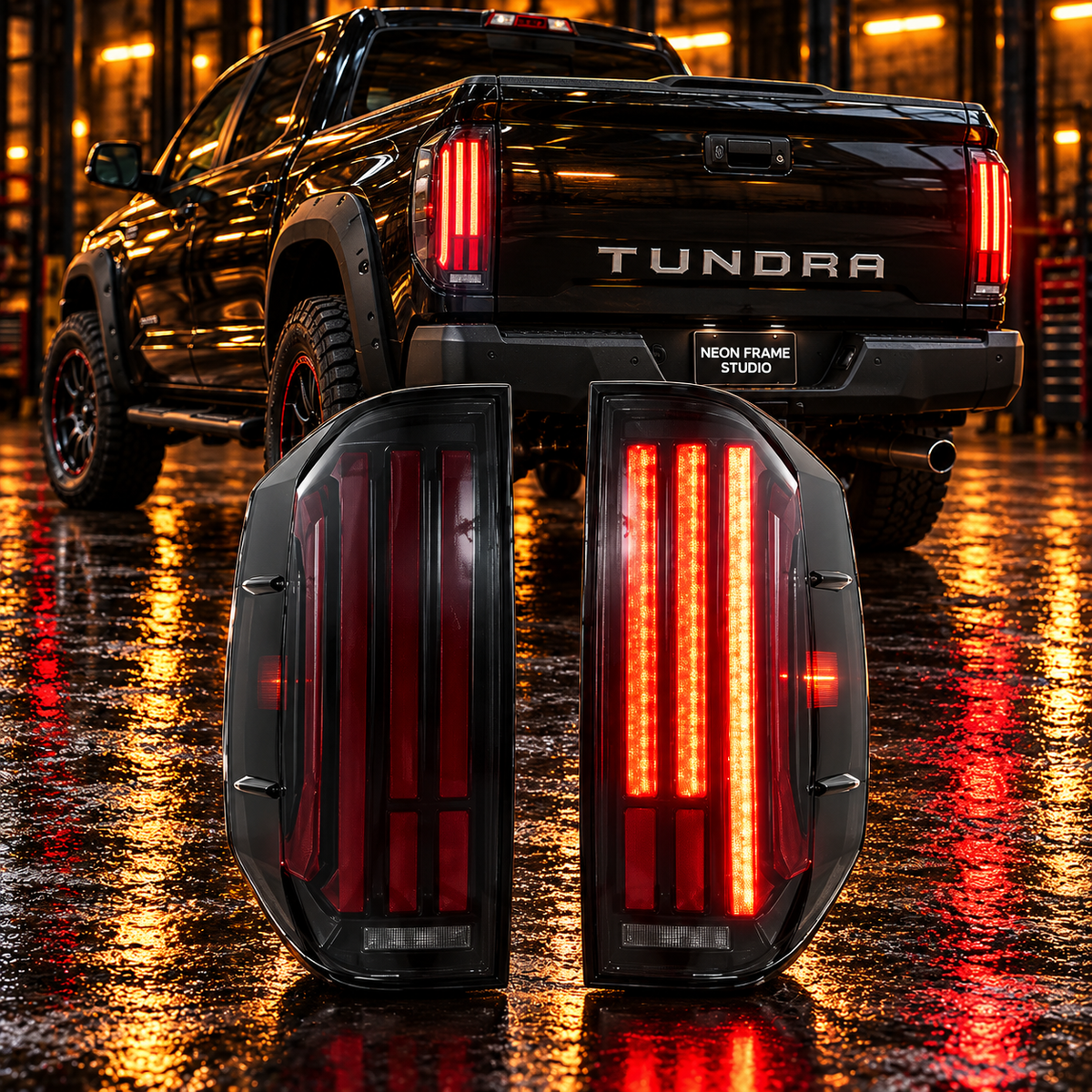 Toyota Tundra 2014-2021 Aftermarket LED Smoked Tail light