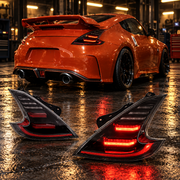 Nissan 370Z 2009-2022 Aftermarket LED RGB Sequential Tail lights