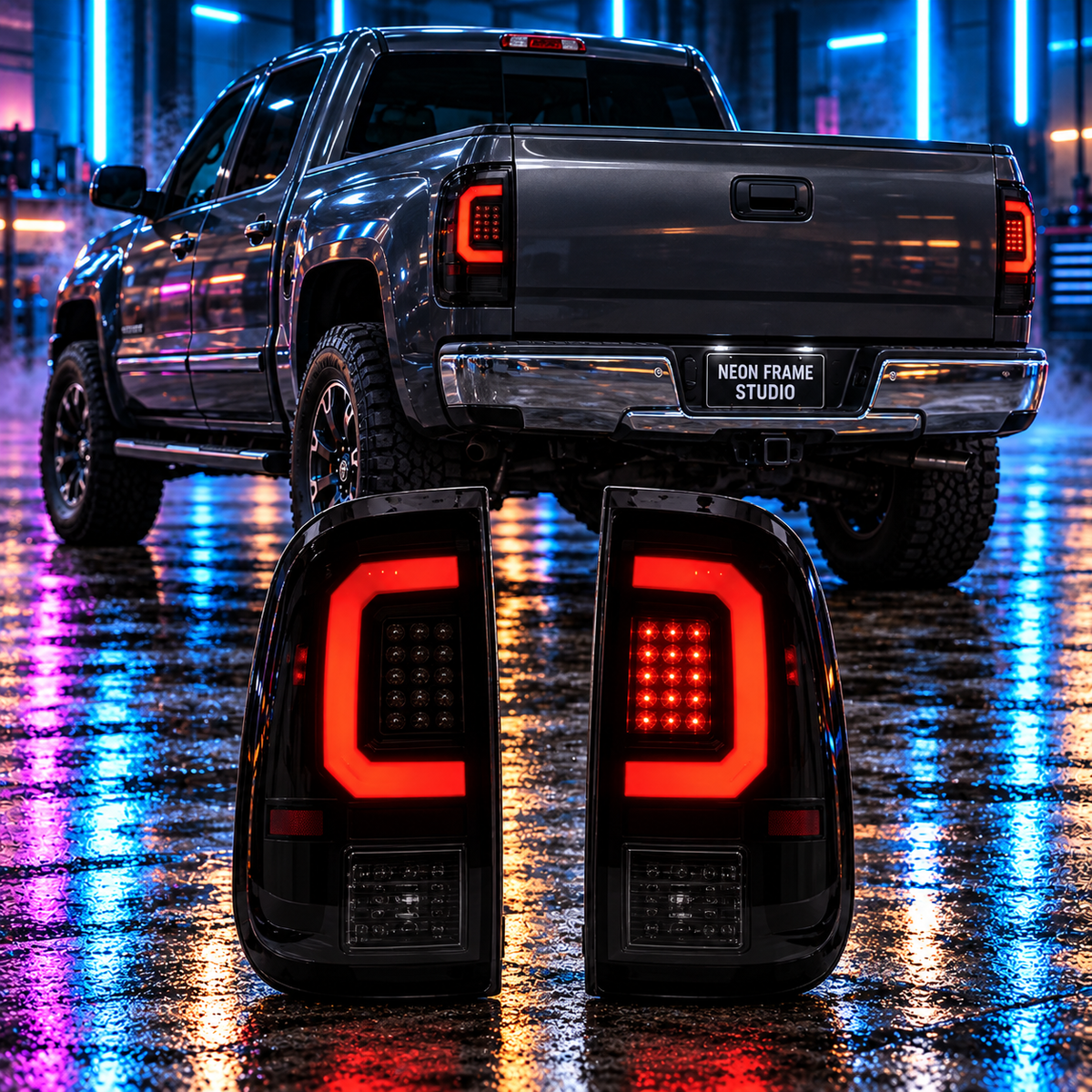 Ford F-450 2008-2016 Aftermarket LED Sequential Tail light