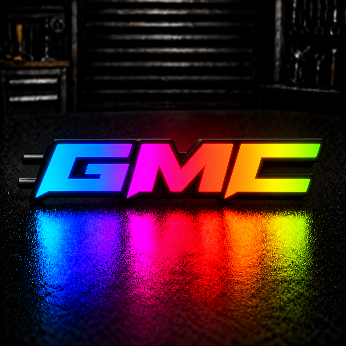Custom RGB Car Badge - Customized RGB Badge Your Way