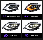 Nissan X-Trail 2014-2021 Aftermarket LED Sequential Head Lights