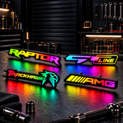 Ready-Made RGB Car Badges - Customized RGB Badge