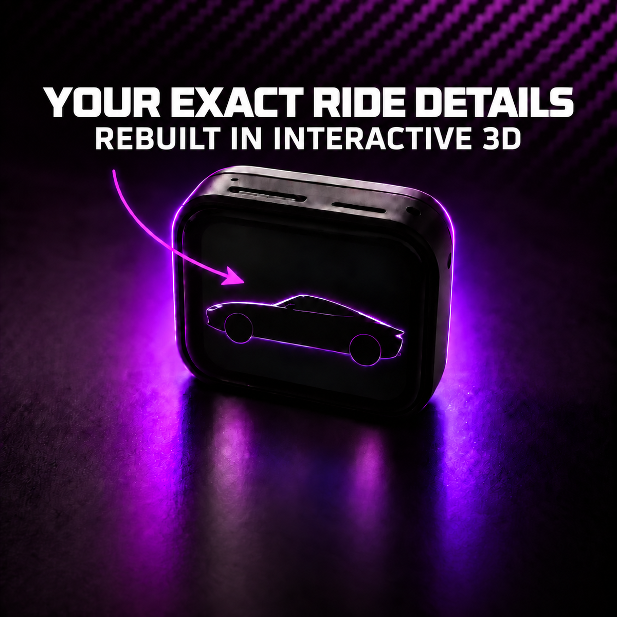 NFS DigiRide Companion – Custom Interactive 3D Car & Bike Digital Display