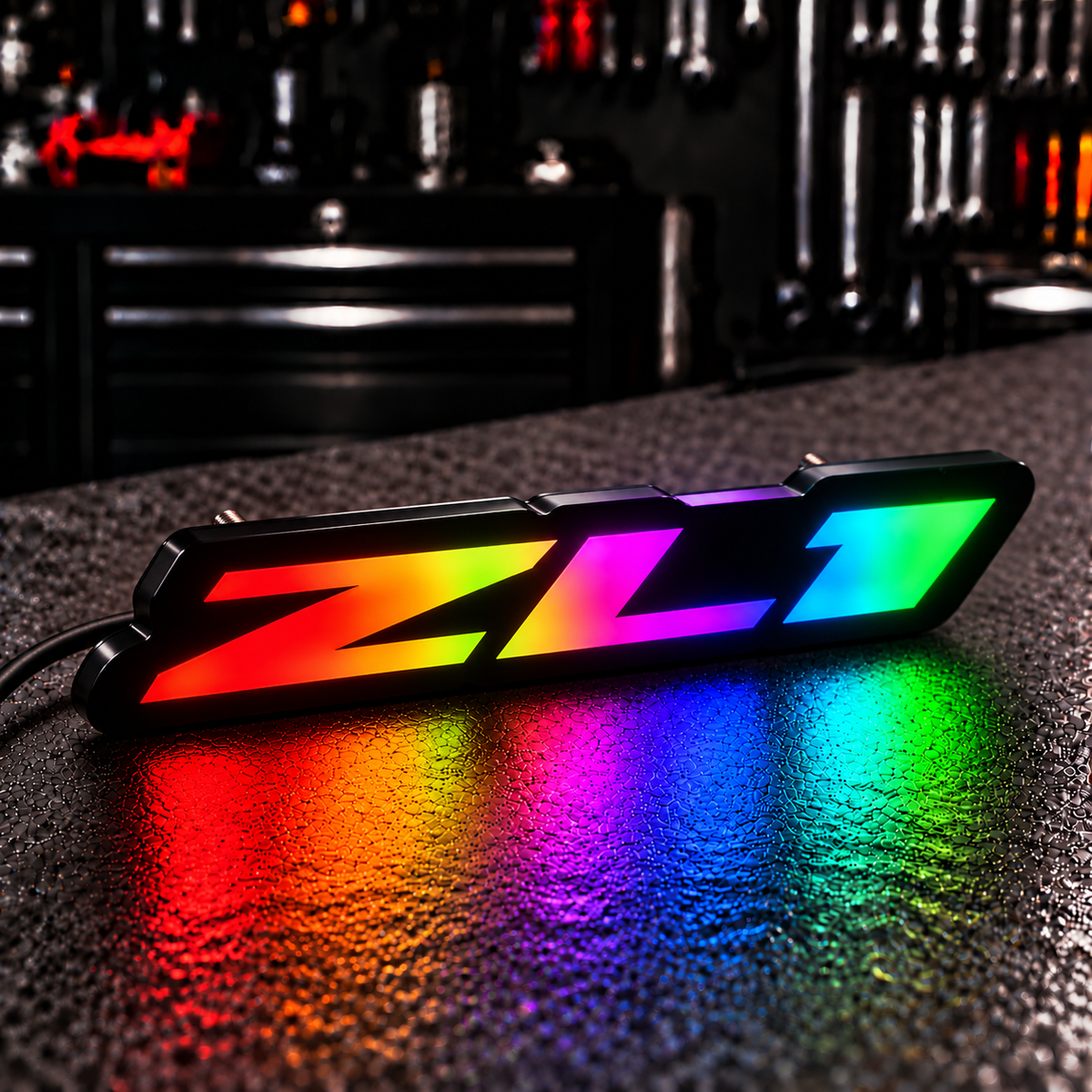 Ready-Made RGB Car Badges - Customized RGB Badge