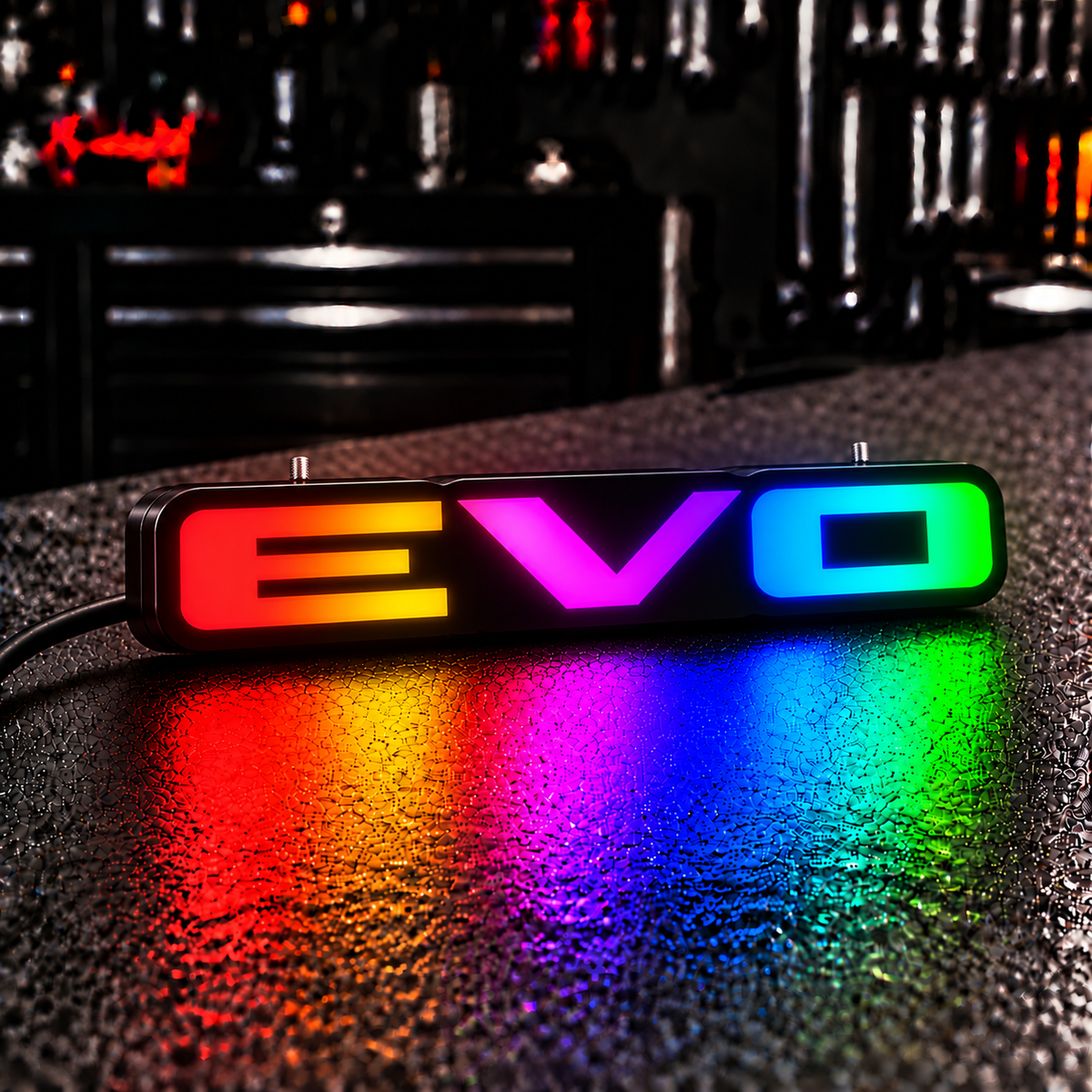 Ready-Made RGB Car Badges - Customized RGB Badge