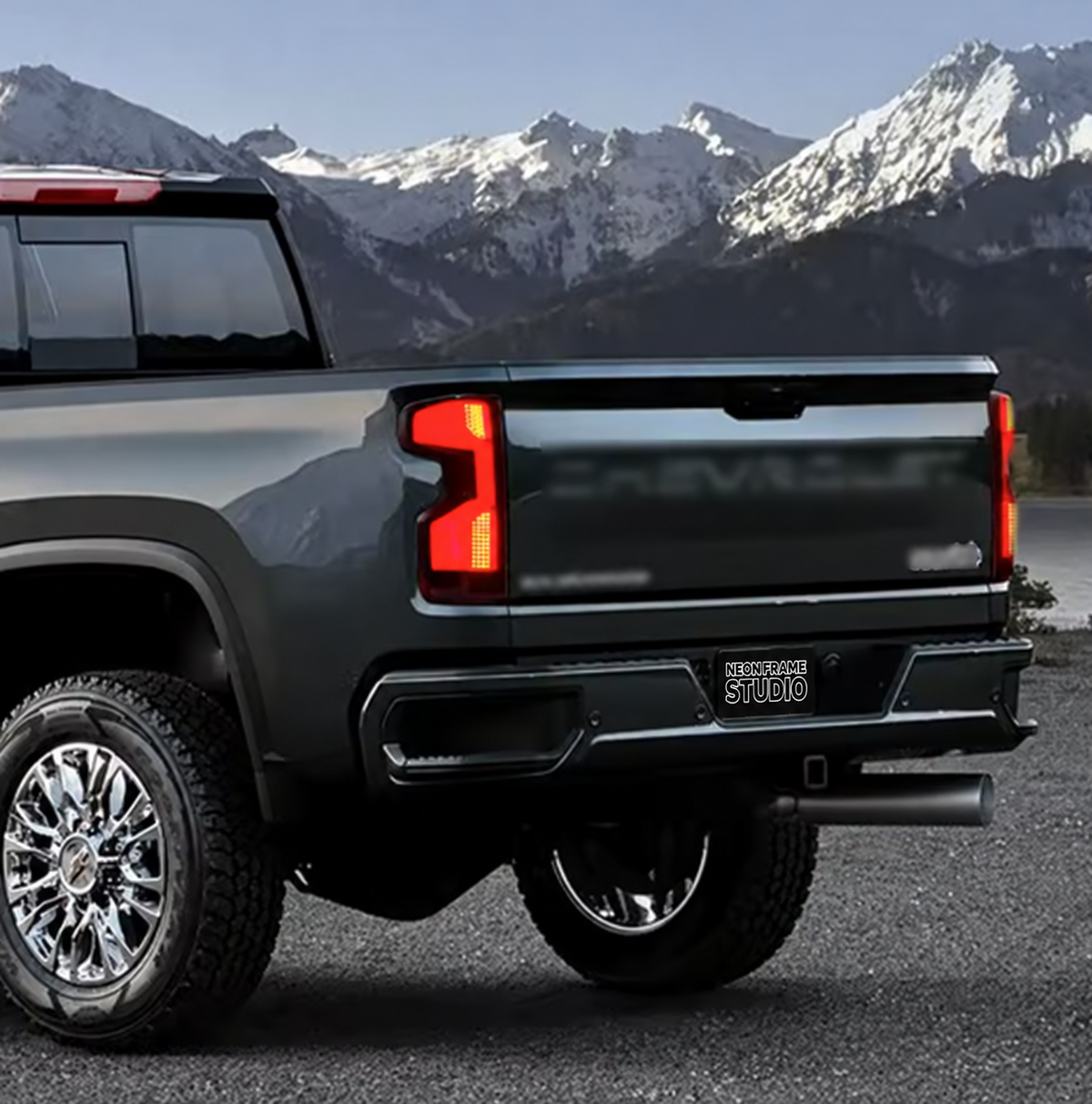 Chevrolet Silverado 2019-2025 Aftermarket LED Tail lights
