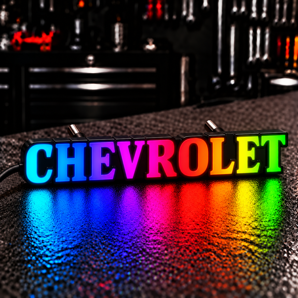 Custom RGB Car Badge - Customized RGB Badge Your Way