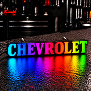 Ready-Made RGB Car Badges - Customized RGB Badge