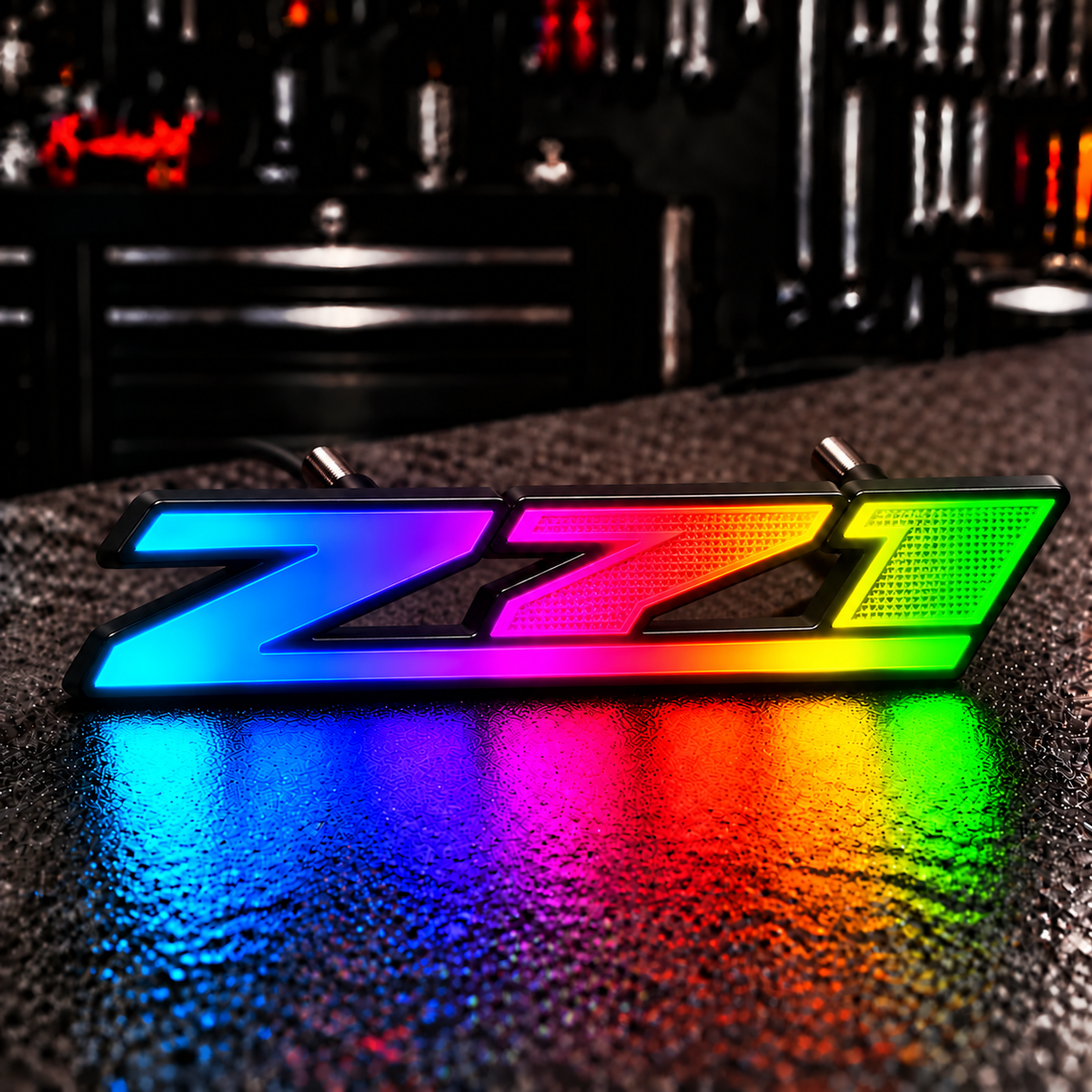 Ready-Made RGB Car Badges - Customized RGB Badge
