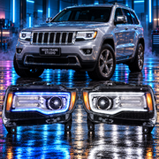 Jeep Grand Cherokee 2011-2021 Aftermarket LED Sequential Projector Head Lights
