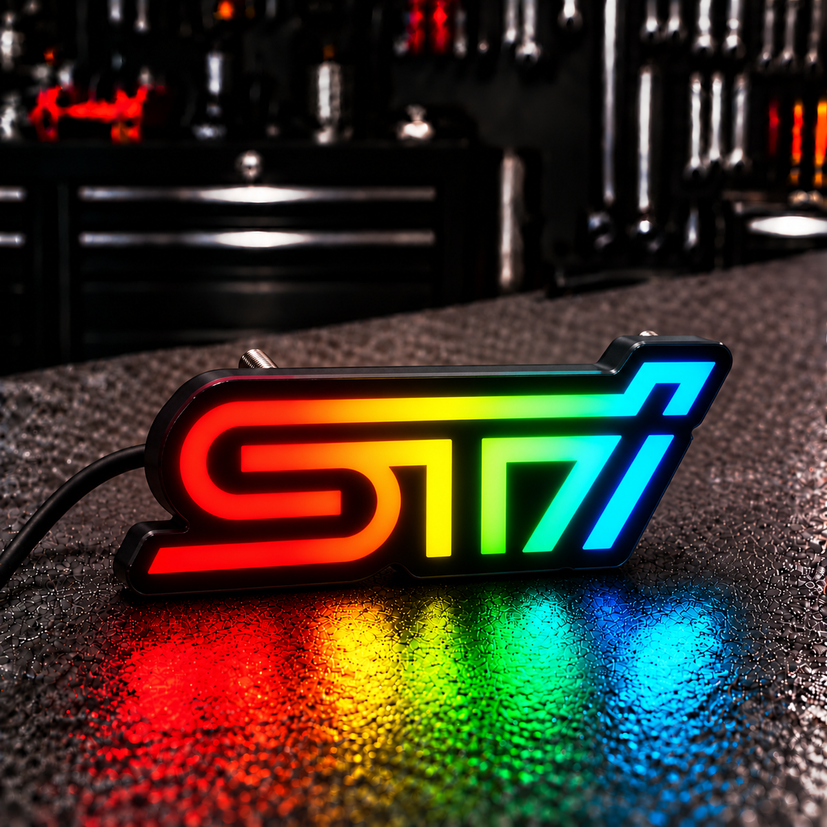 Ready-Made RGB Car Badges - Customized RGB Badge