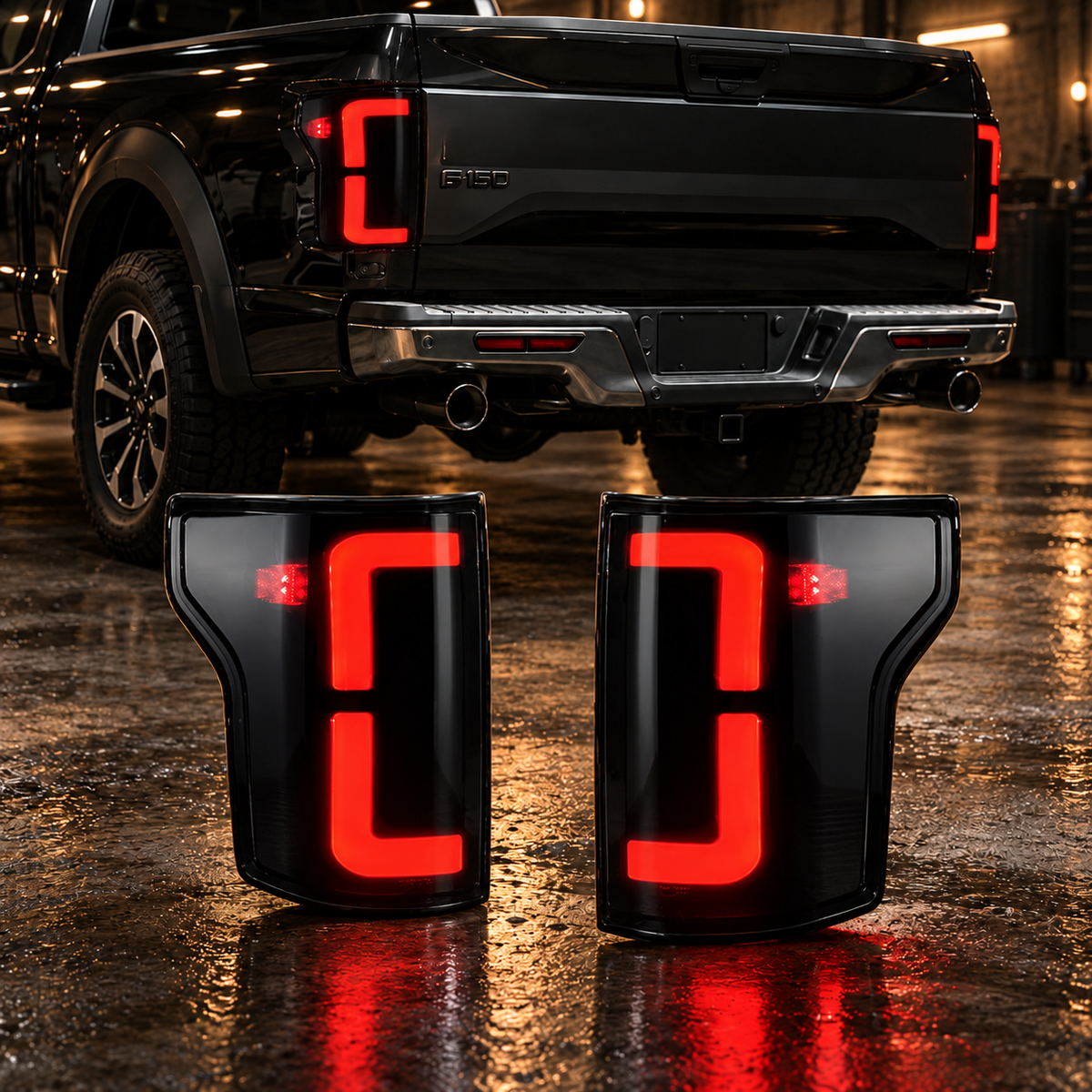 Ford F-150 2015-2021 Aftermarket LED Sequential Tail lights