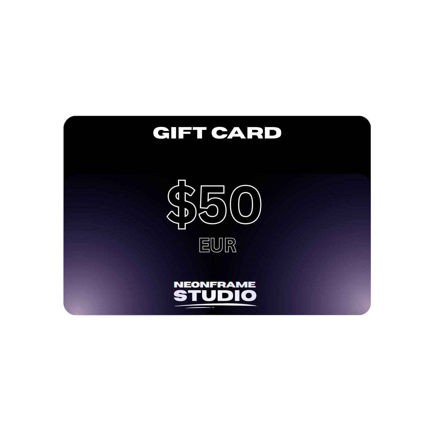 Neon Frame Studio Gift Card | Custom LED & Neon Photo Frames
