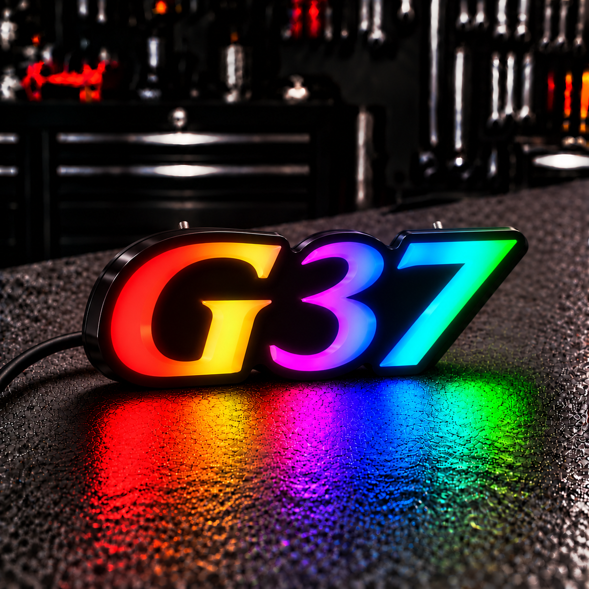 Custom RGB Car Badge - Customized RGB Badge Your Way