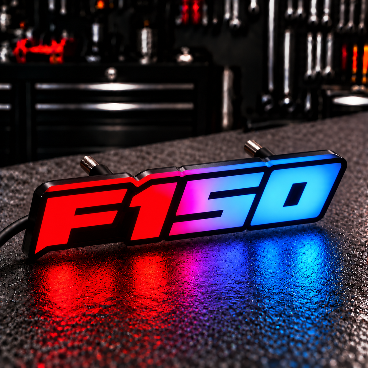 Custom RGB Car Badge - Customized RGB Badge Your Way