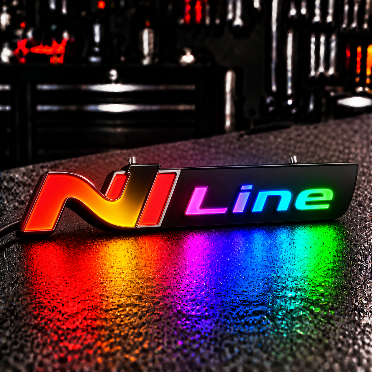 Ready-Made RGB Car Badges - Customized RGB Badge