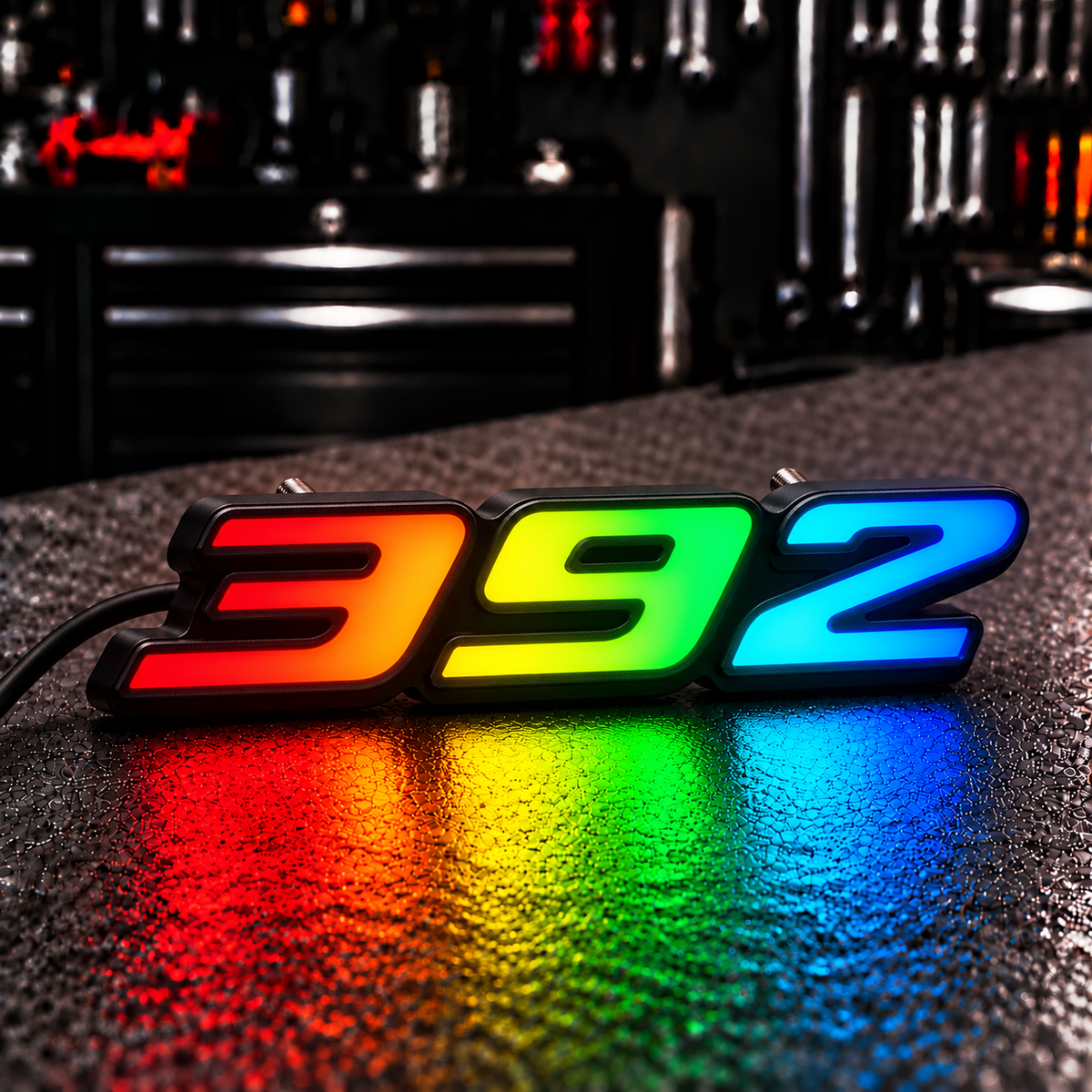 Ready-Made RGB Car Badges - Customized RGB Badge