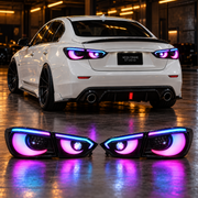 Infiniti Q50 2014-2024 Aftermarket LED Smoked Tail lights