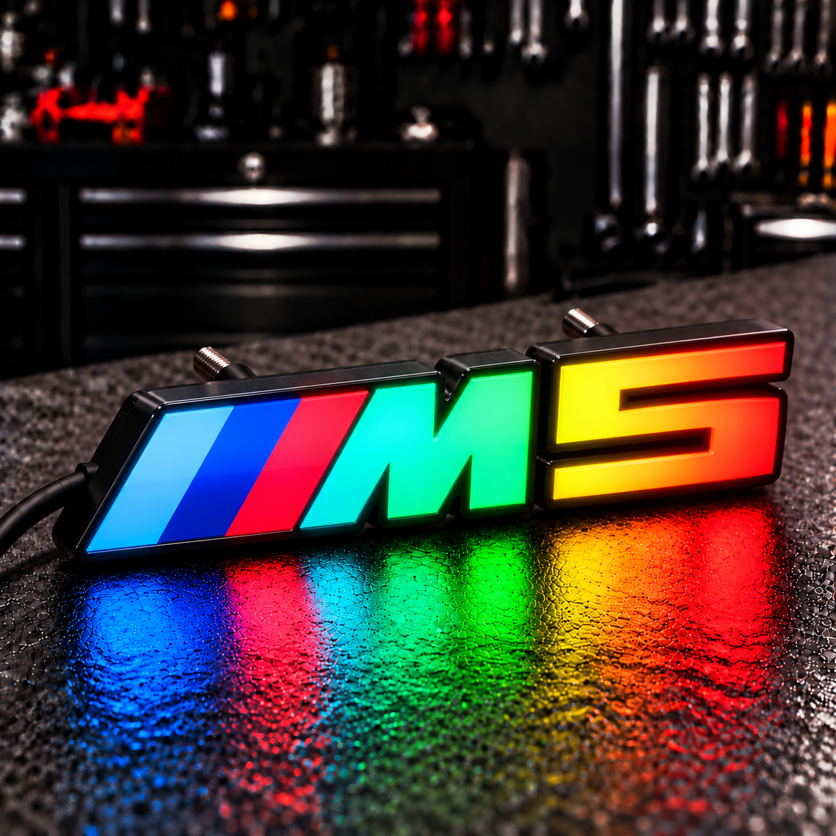 Ready-Made RGB Car Badges - Customized RGB Badge
