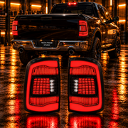RAM 1500 2009-2018 Aftermarket LED Smoked RGB Tail light