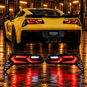 Chevrolet Corvette C7 2014-2019 Aftermarket LED Smoked Tail lights