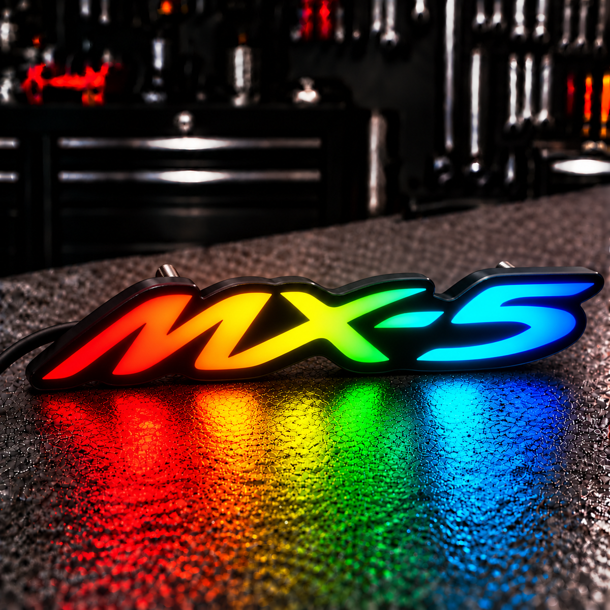 Custom RGB Car Badge - Customized RGB Badge Your Way
