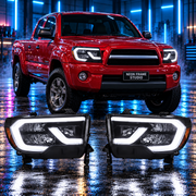 Toyota Sequoia 2008-2021 Aftermarket LED RGB Sequential Projector Head Lights