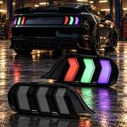 Ford Mustang 2015-2023 Aftermarket LED RGB Sequential Tail lights
