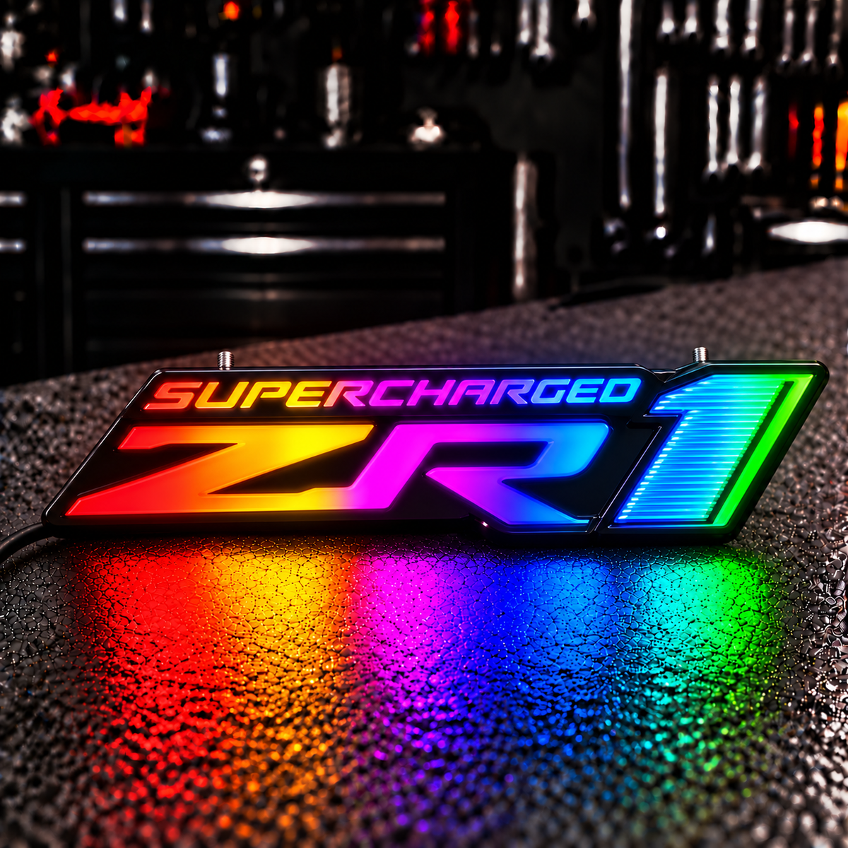 Ready-Made RGB Car Badges - Customized RGB Badge