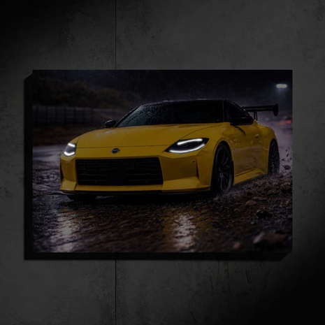 Nissan 400Z LED Car Wall Art — Ready-Made Design