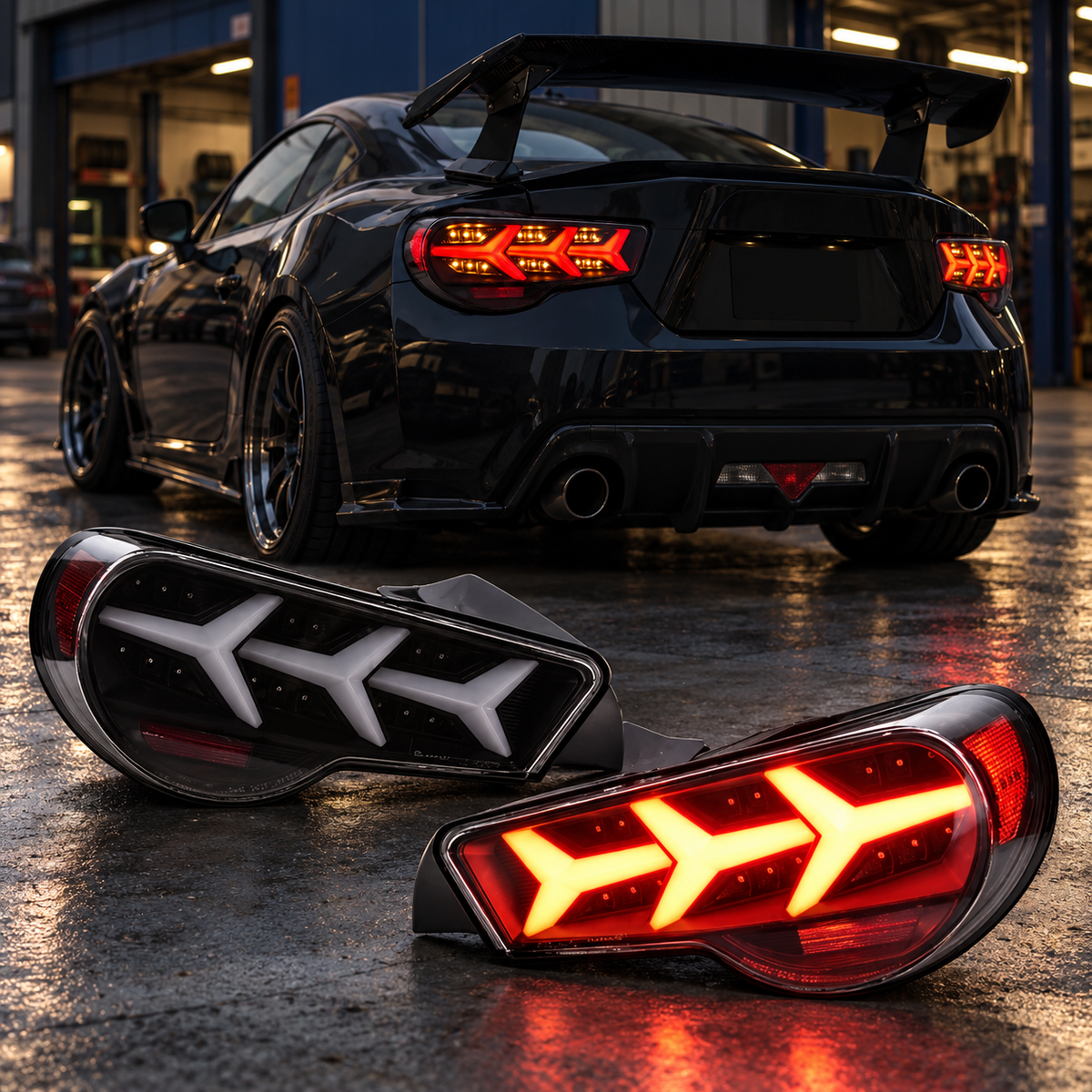 Toyota 86 / Subaru BRZ 2011-2021 Aftermarket LED RGB Tail Lights