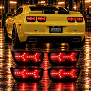 Chevrolet Camaro 2009-2013 Aftermarket LED Smoked Tail lights