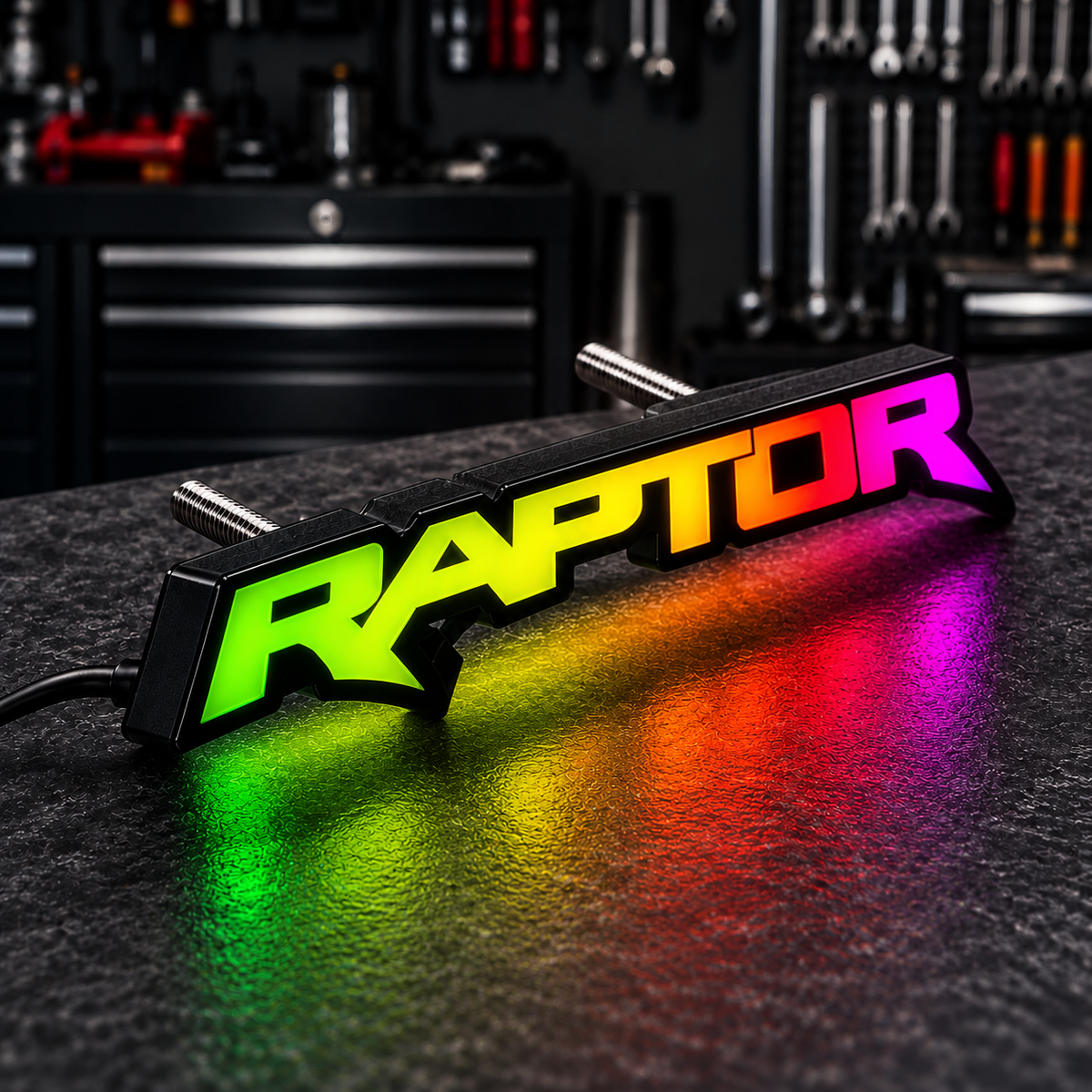 Ready-Made RGB Car Badges - Customized RGB Badge