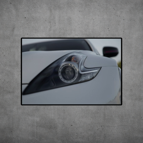 Nissan 370Z LED Car Wall Art — Ready-Made Design