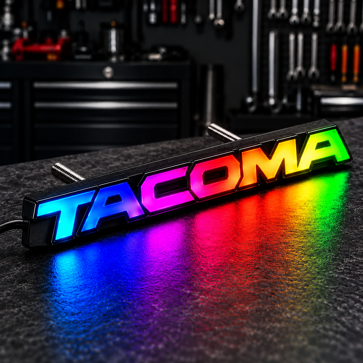 Custom RGB Car Badge - Customized RGB Badge Your Way