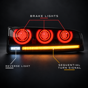 Nissan 400Z 2022-2026 Aftermarket LED RGB Sequential Tail lights