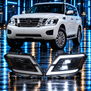 Nissan Patrol 2012-2019 Aftermarket LED Sequential Head Lights