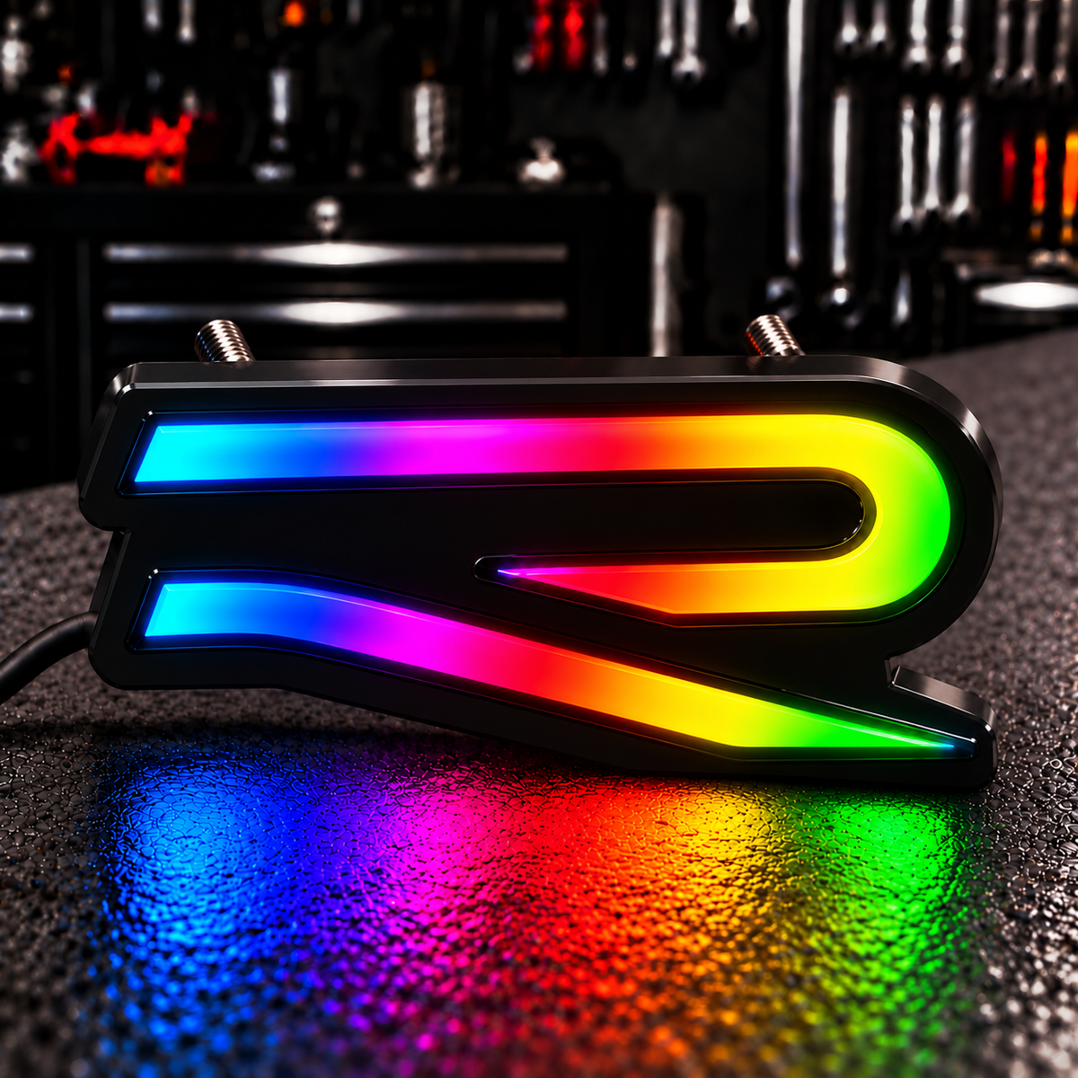 Custom RGB Car Badge - Customized RGB Badge Your Way