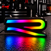 Ready-Made RGB Car Badges - Customized RGB Badge