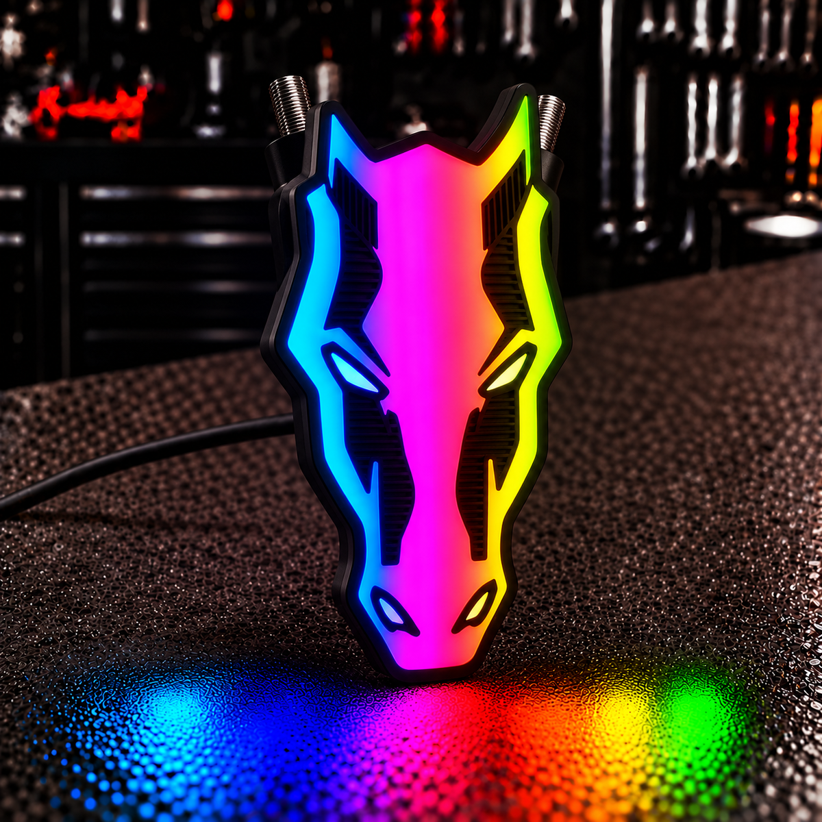 Custom RGB Car Badge - Customized RGB Badge Your Way