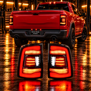 RAM 1500 2009-2018 Aftermarket LED Smoked RGB Tail light