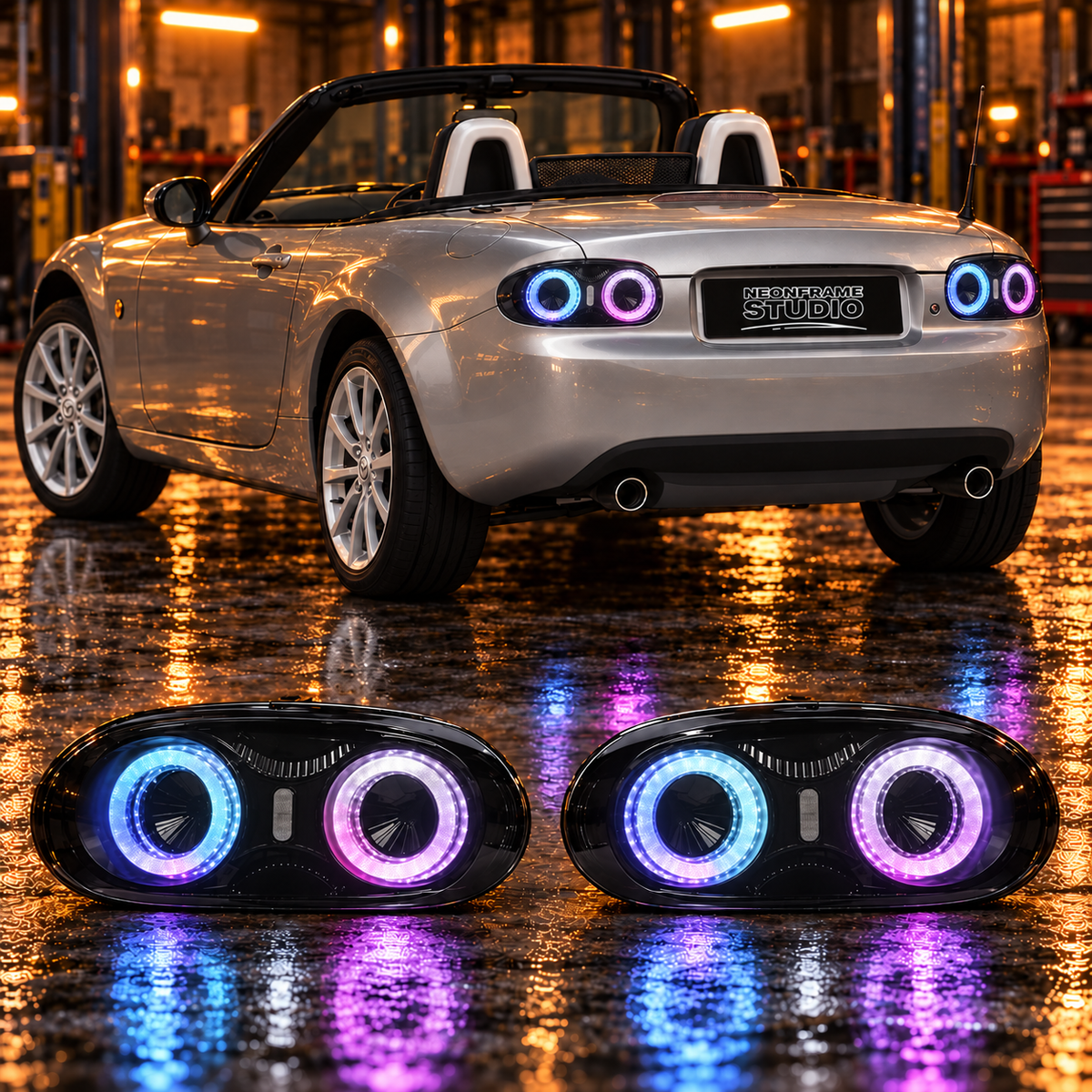 Mazda MX-5 2005-2015 Aftermarket Digital LED Tail lights (NC1 NC2 NC3)