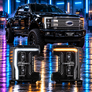 Ford F-450 2017-2019 Aftermarket LED Sequential Head Lights
