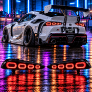 Toyota Supra 2020-2024 Aftermarket LED RGB Tail Lights