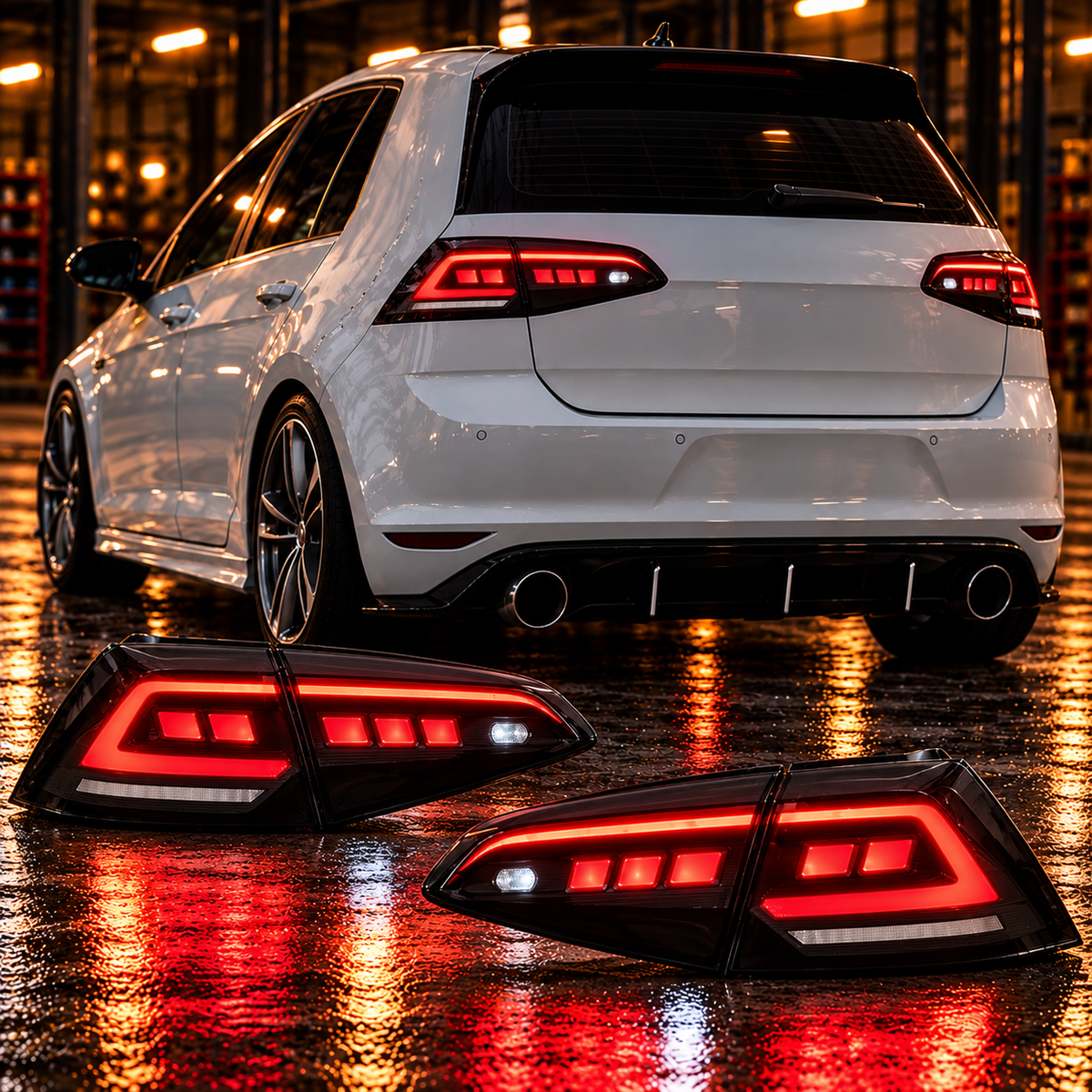 Volkswagen Golf Mk7 2013-2019 Aftermarket LED Sequential Tail lights