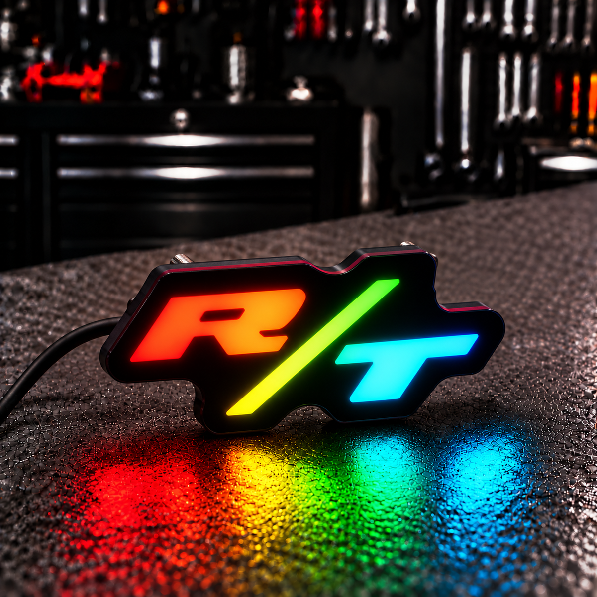 Custom RGB Car Badge - Customized RGB Badge Your Way