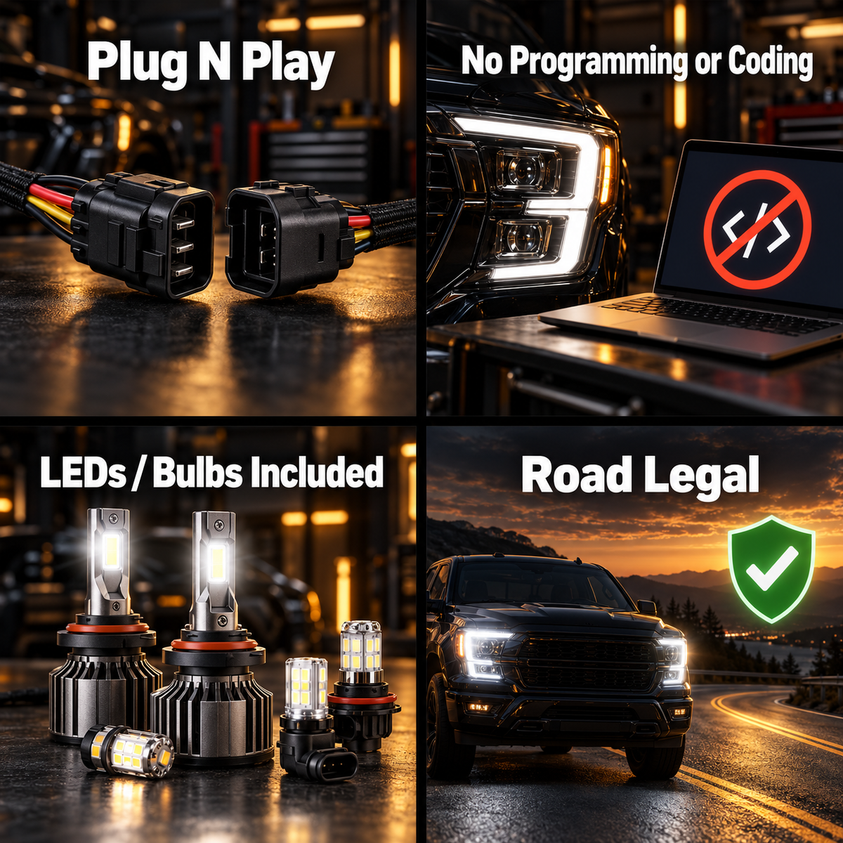 MINI Cooper 2007-2014 Aftermarket LED Smoked Tail light