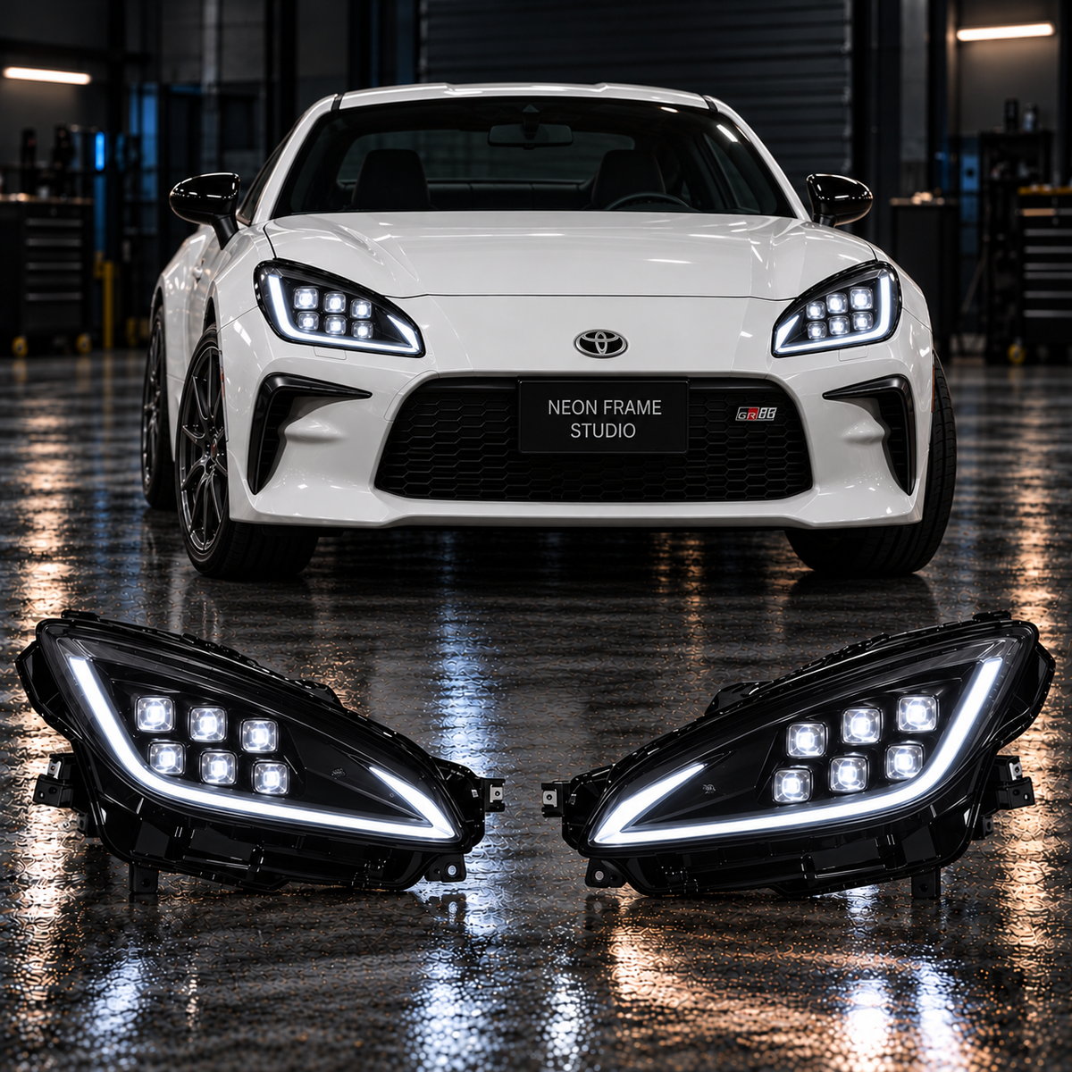 Toyota GR86 2021-2025 Aftermarket LED Sequential Head Lights