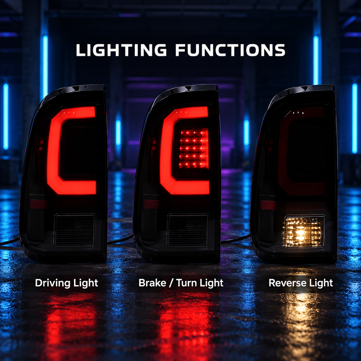 Ford F-450 2008-2016 Aftermarket LED Sequential Tail light
